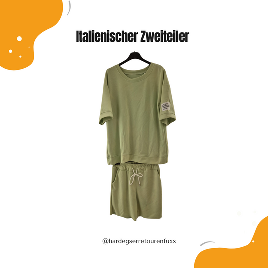 Italienischer Zweiteiler – One Size XS–L, stilvoll & bequem