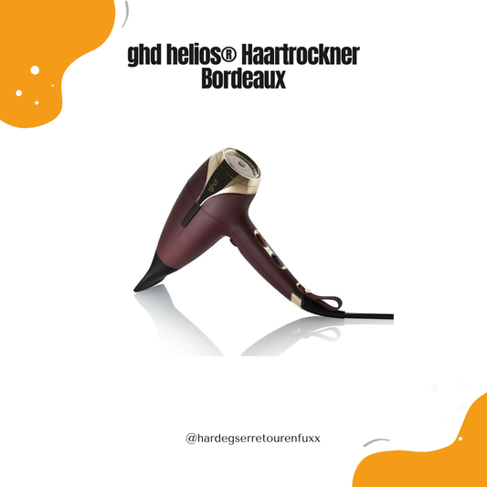 ghd helios® Haartrockner – Bordeaux, Aeroprecis™ Technologie, 120 km/h Luftstrom, leichter Profi-Föhn für glänzendes & schnelles Styling
