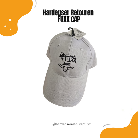 Hardegser Retouren FUXX Cap – Gesticktes Logo, Basecap Unisex, One Size, verstellbar, stylisches Merchandise